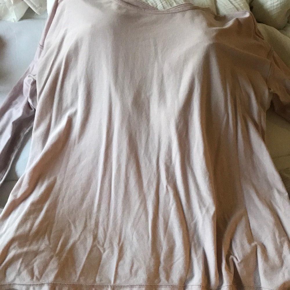 Lululemon Blush pink long sleeve
